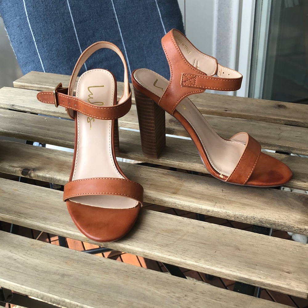 Lulus Ankle Strap Heeled Sandals